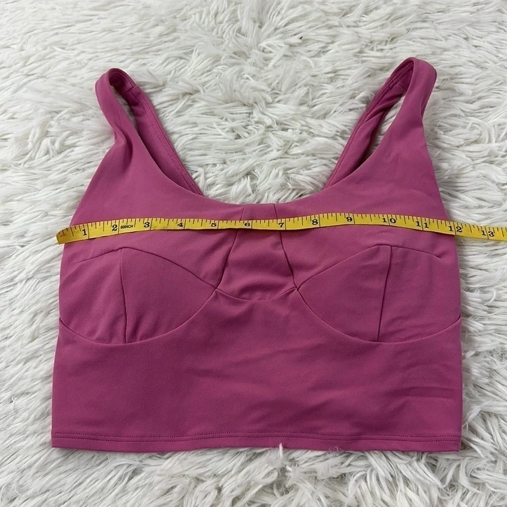 Lululemon Nulu Front-Darting Yoga Bra *Light Support, B/C Cup Pink Blossom